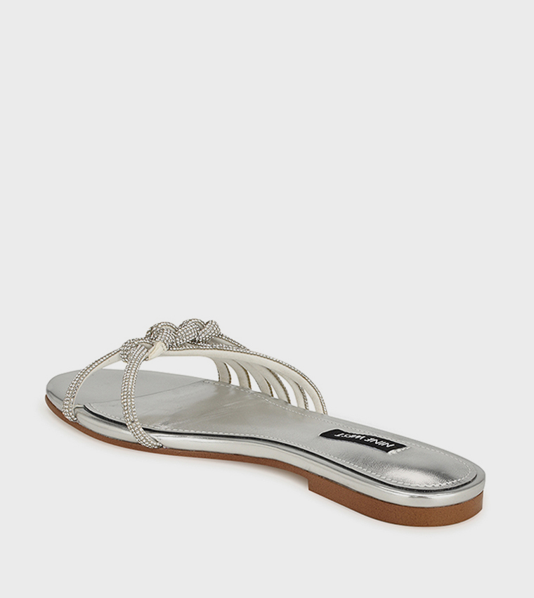 LUXURY Embellished Flat Sandals