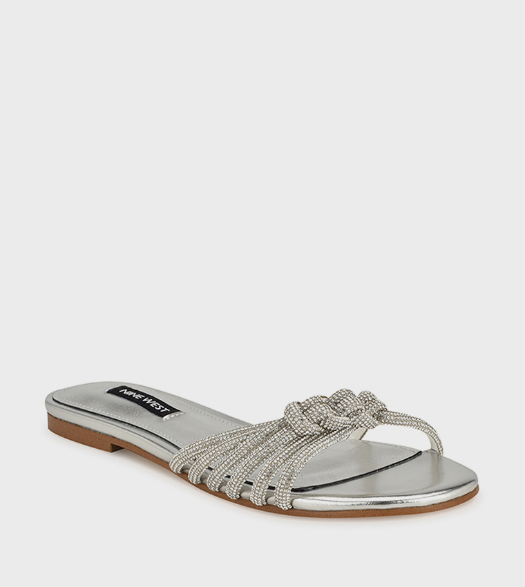 LUXURY Embellished Flat Sandals