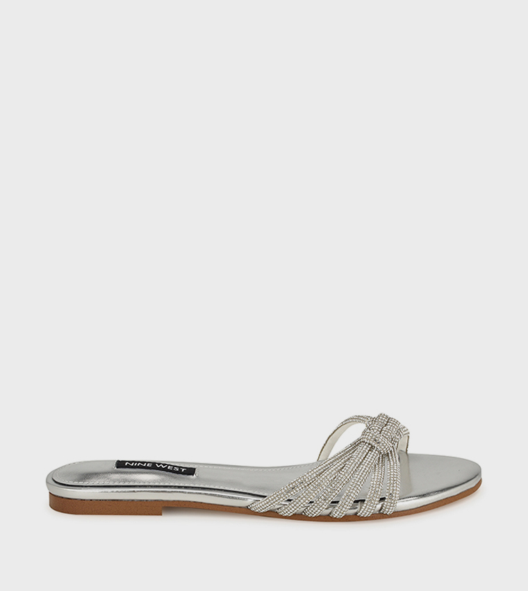 LUXURY Embellished Flat Sandals