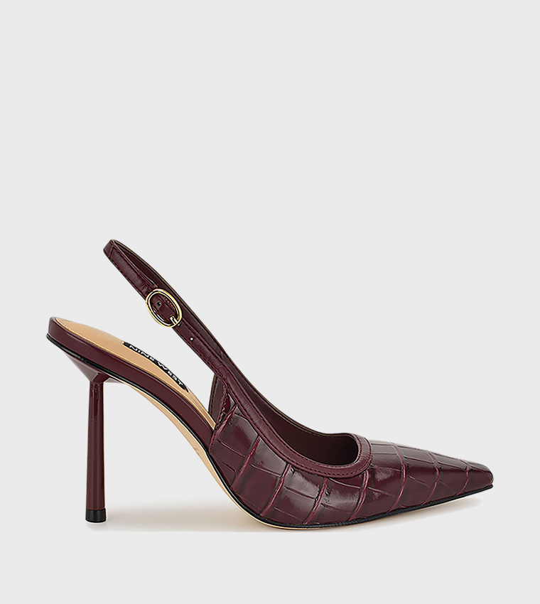 ORLANDA Textured Slingback Pumps