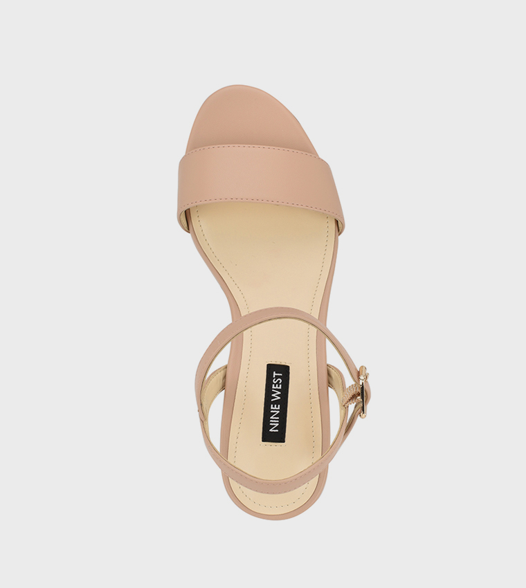 thumbnail image 2 of Nine West Women's Geez3 Heeled Sandal, Black 001, 9.5 2 of 13