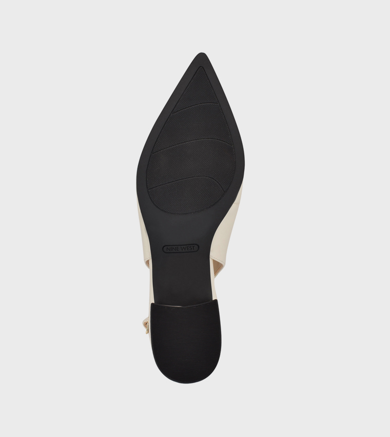 PRIZA Block Heel Slingback Pumps