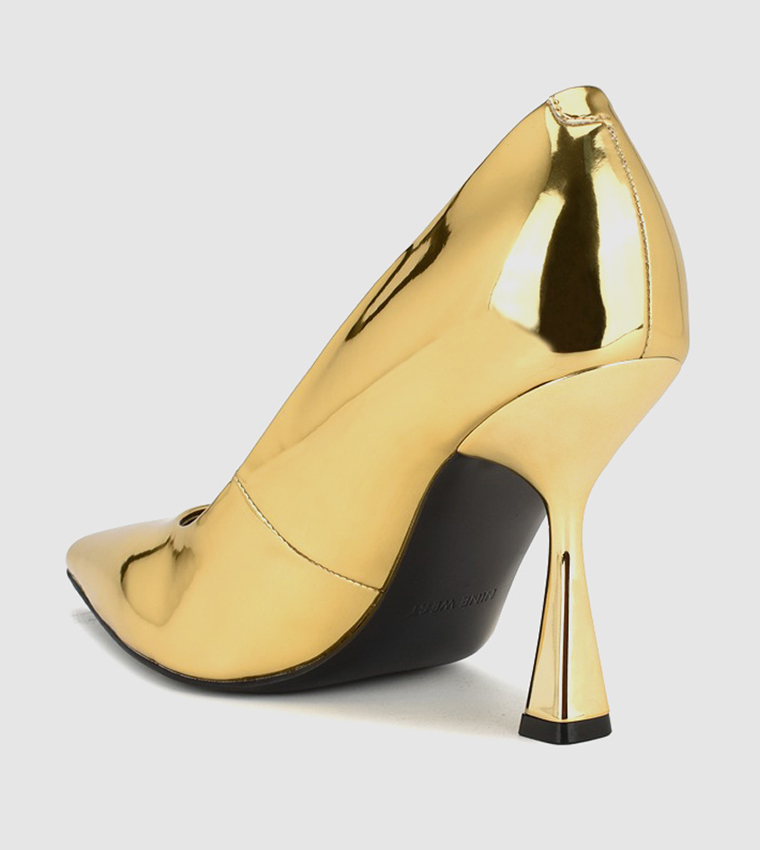 RAVENS Solid Pointed Toe Heel Pumps