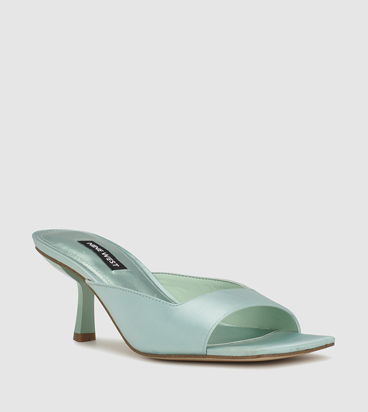 Mint green hotsell kitten heels