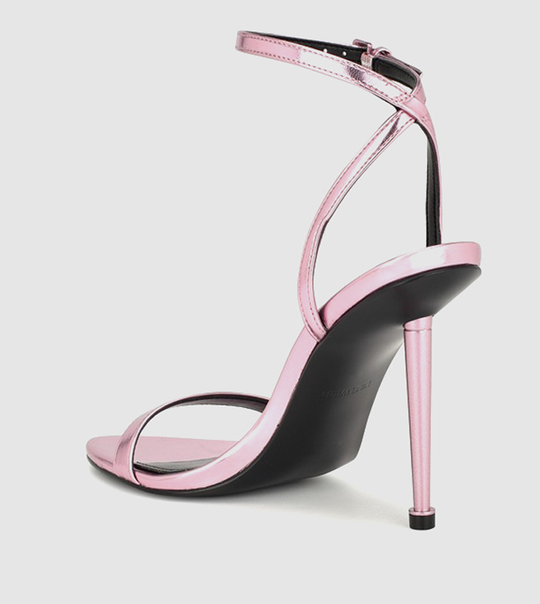 REINA-FW Open Toe Ankle Strap Heel Sandals