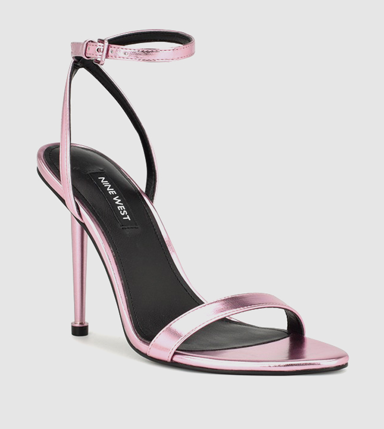 Pink store strappy heels