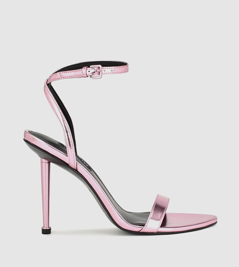 REINA-FW Open Toe Ankle Strap Heel Sandals