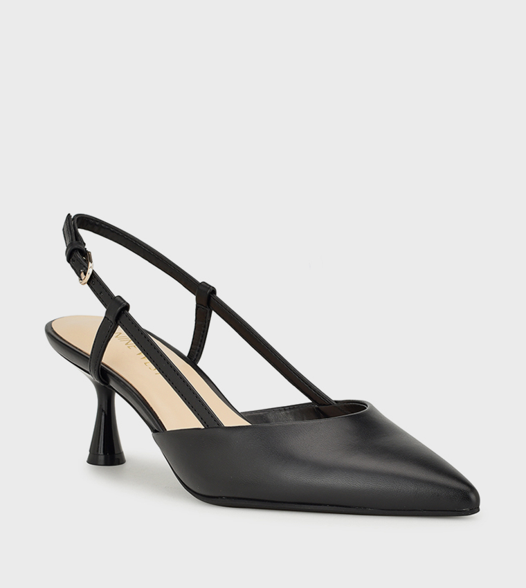 Pointed Toe Slingback Pumps