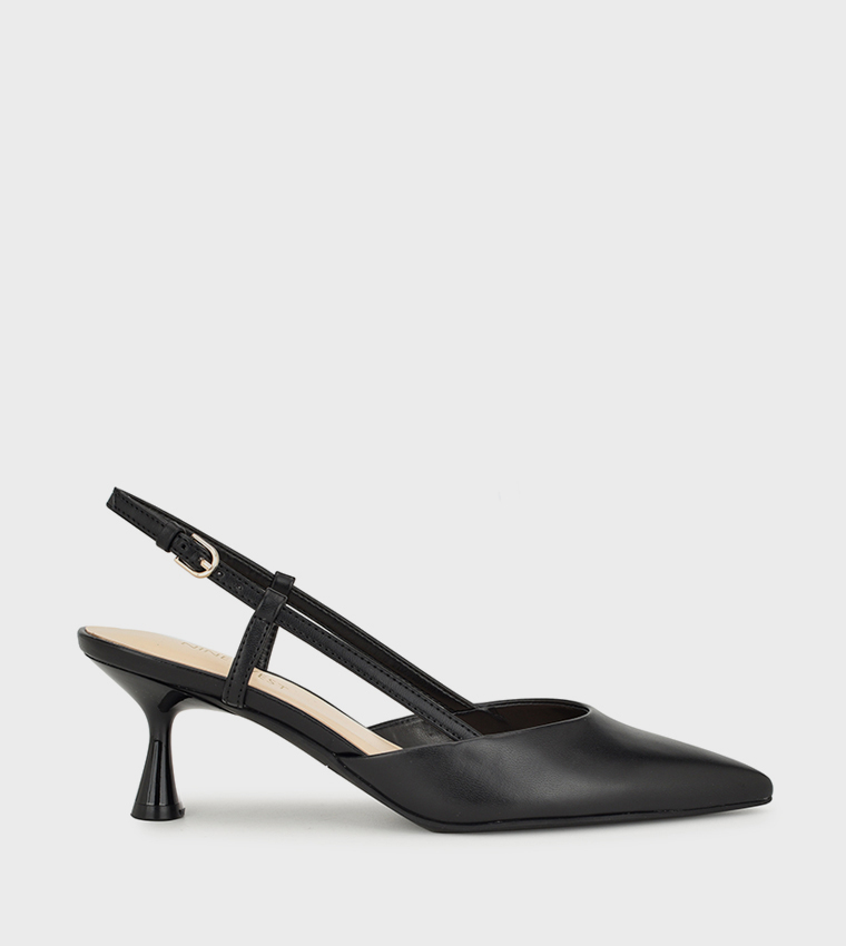 Pointed Toe Slingback Pumps
