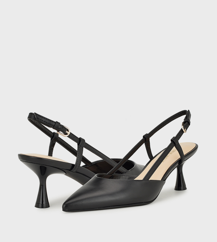 Pointed Toe Slingback Pumps