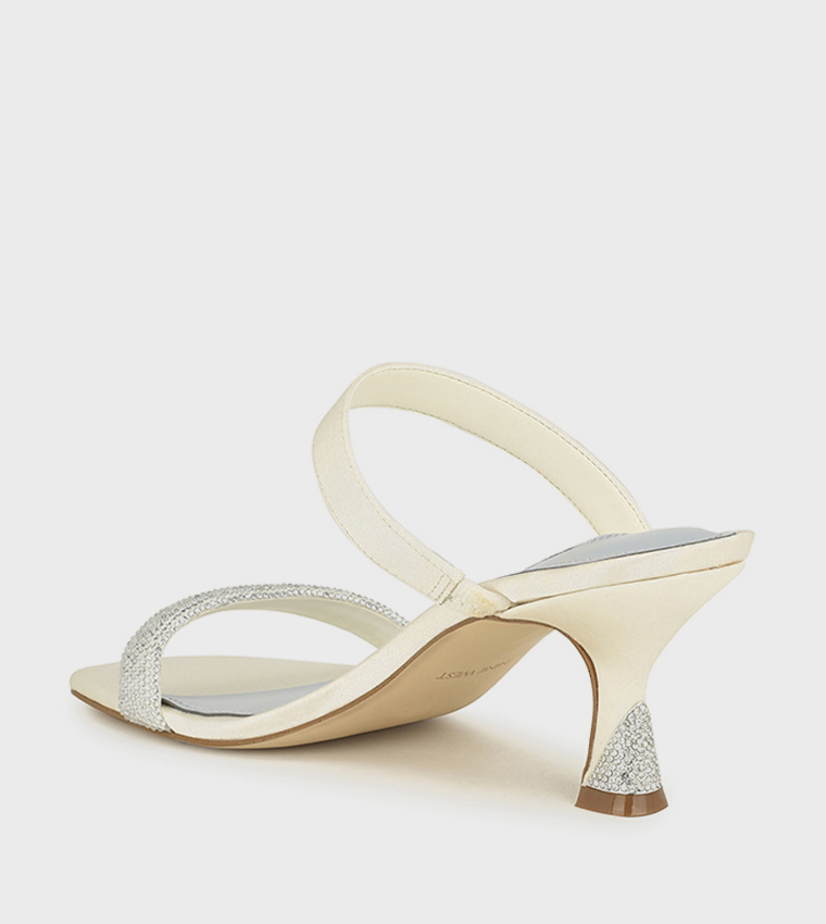 SHIMME Embellished Heel Sandals