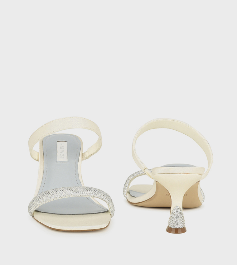SHIMME Embellished Heel Sandals