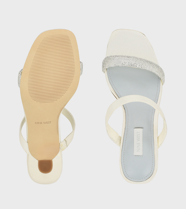 SHIMME Embellished Heel Sandals
