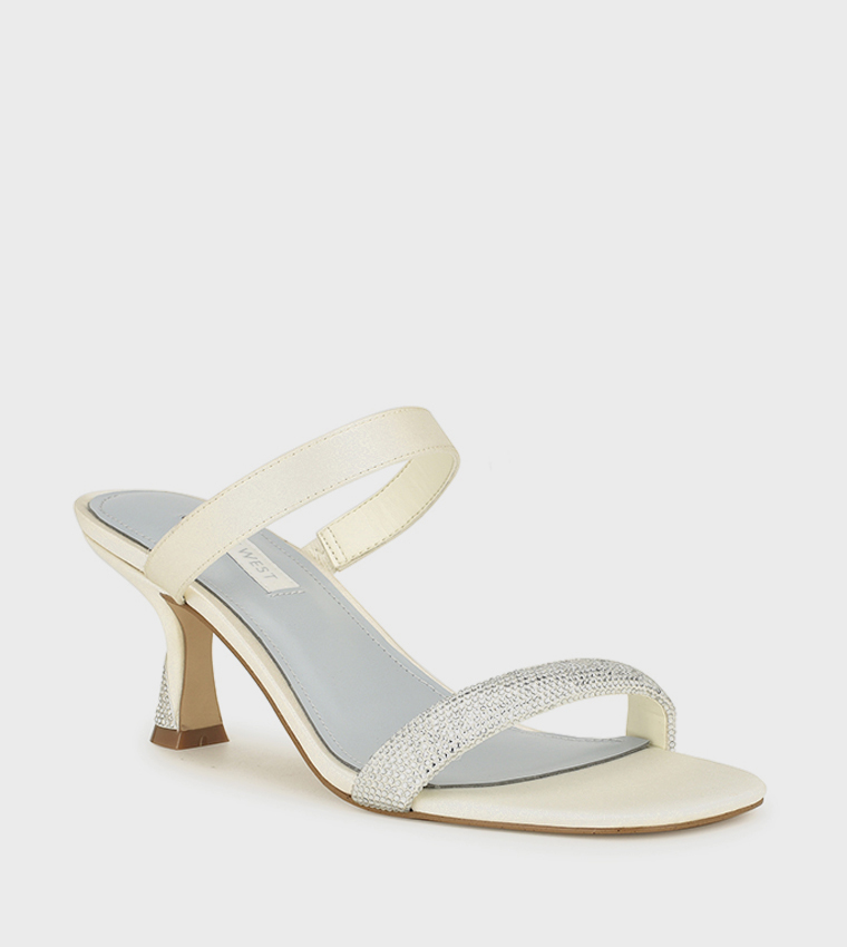 SHIMME Embellished Heel Sandals