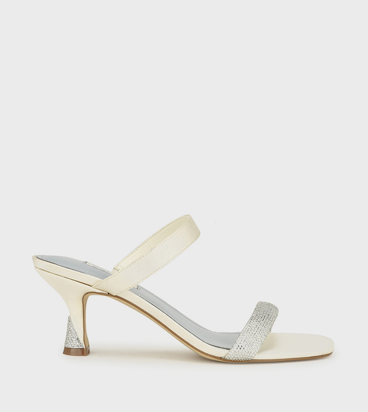 SHIMME Embellished Heel Sandals