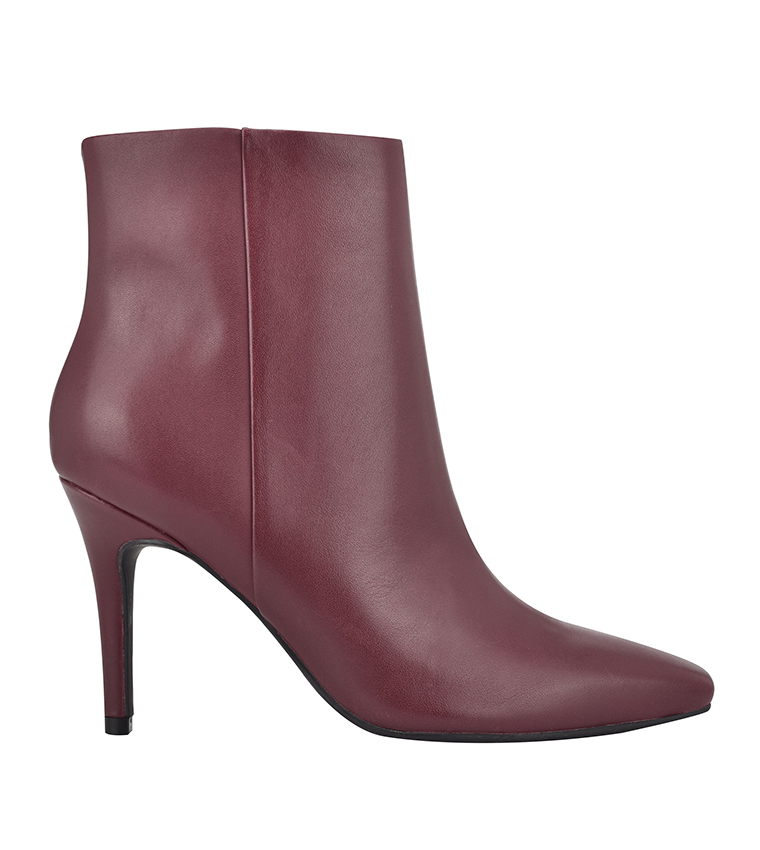 Nine west 2024 red ankle boots