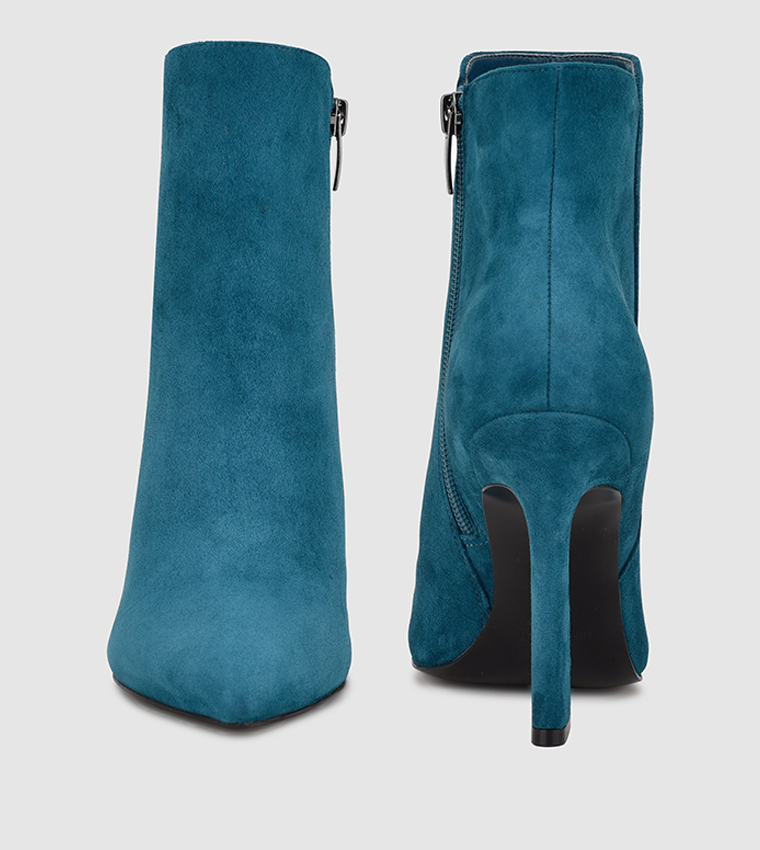Buy Nine West Torrie Dress Suede Boots In Green 6thStreet Saudi