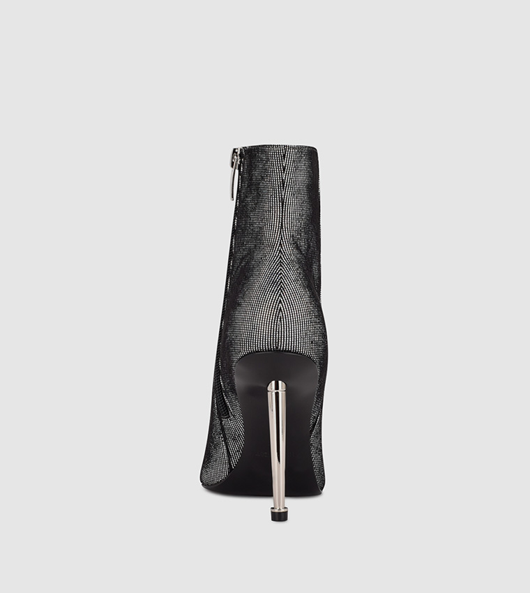 Tryin Pointed Toe Stiletto Ankle Boots