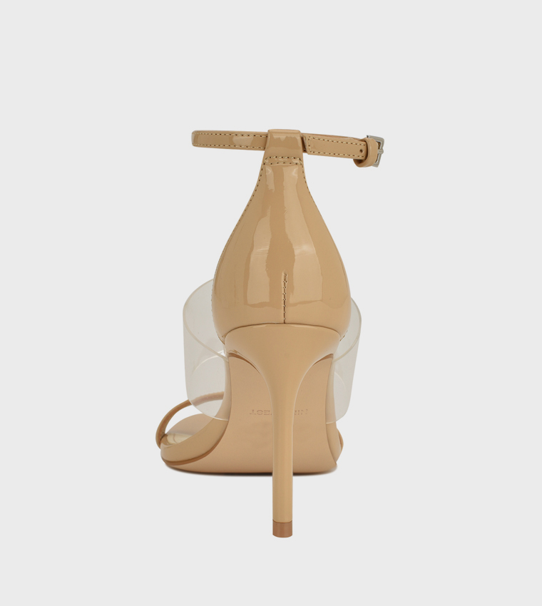 VALLIE Ankle Strap Stiletto Heel Sandals