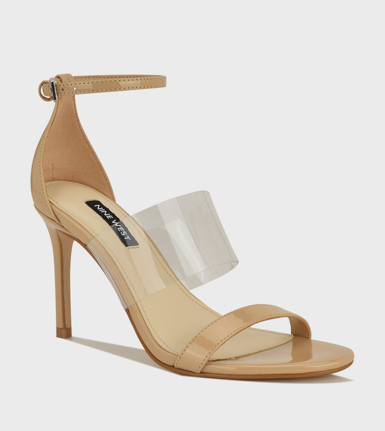 VALLIE Ankle Strap Stiletto Heel Sandals