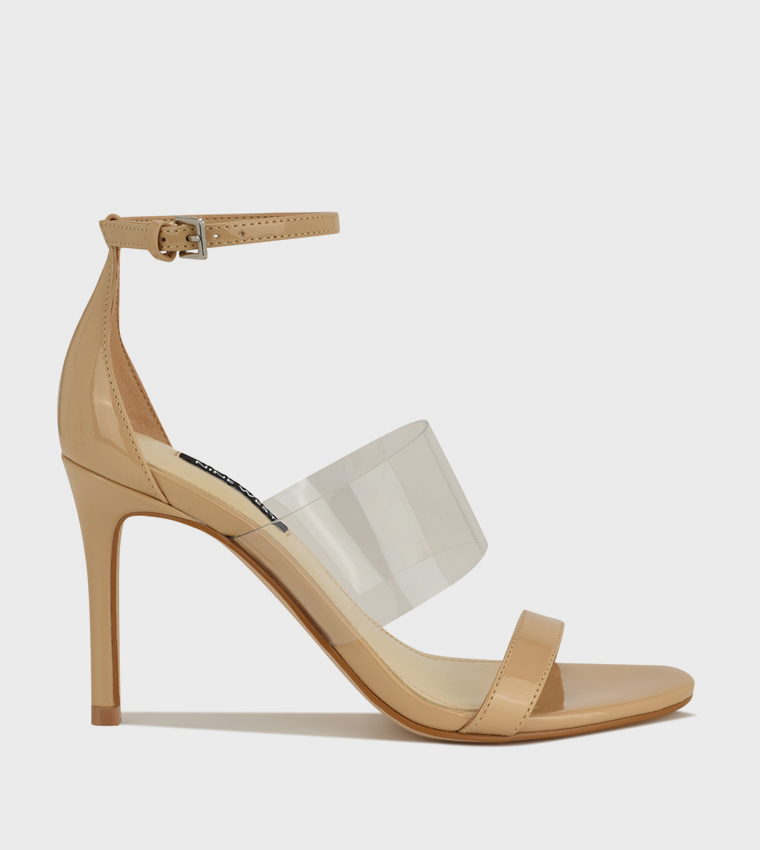 VALLIE Ankle Strap Stiletto Heel Sandals