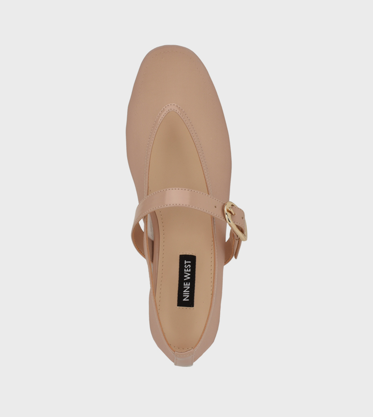 VANCEEN Mesh Almond Toe Mary Janes