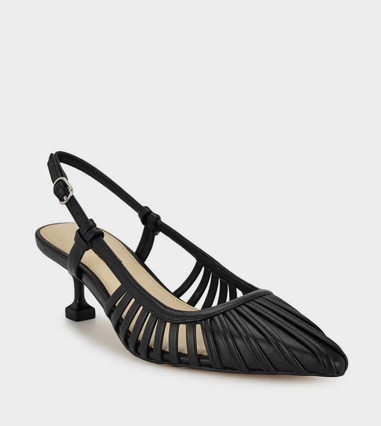 WHITT Strappy Slingback Pumps