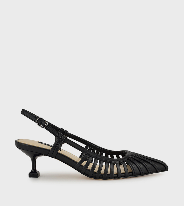 WHITT Strappy Slingback Pumps
