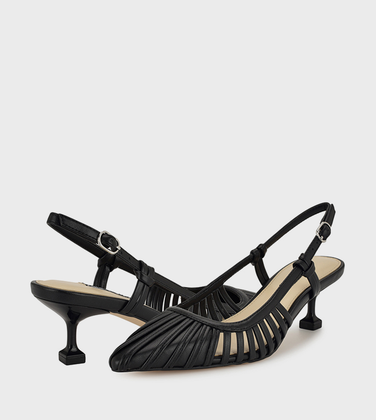 WHITT Strappy Slingback Pumps