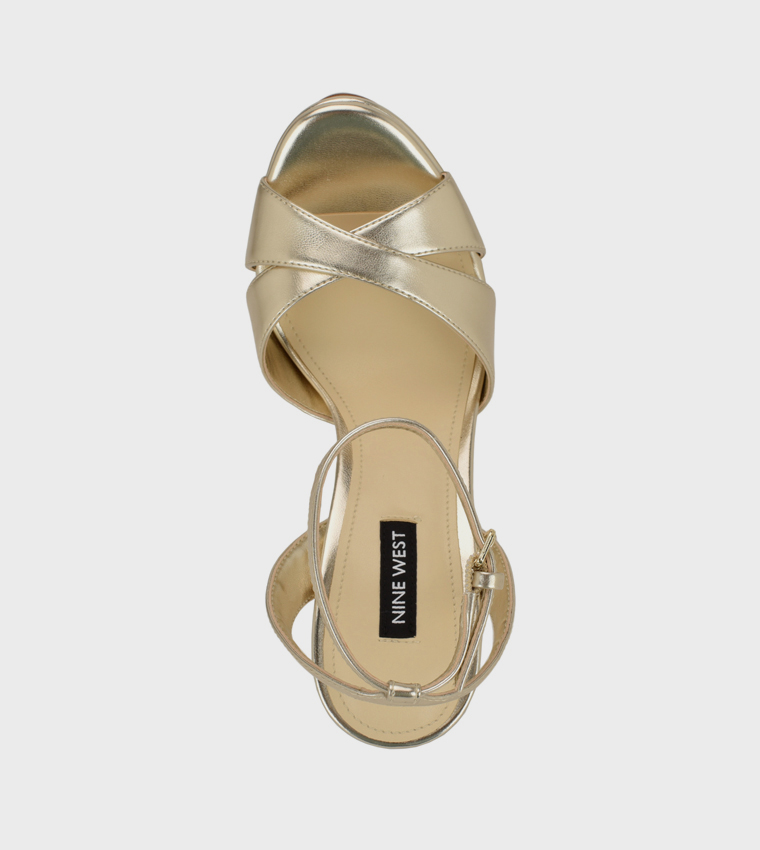 WILDA Ankle Strap Platform Heel Sandals