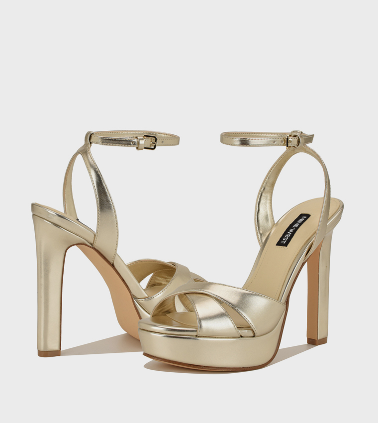 WILDA Ankle Strap Platform Heel Sandals