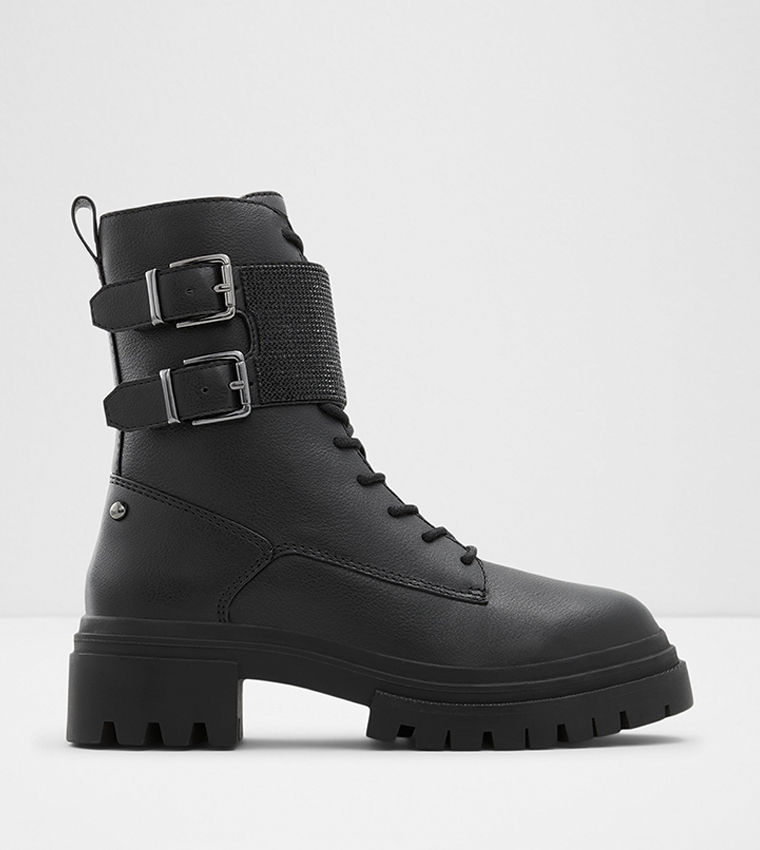Buy Aldo Woa Ankle Boots In Black 6thStreet Kuwait