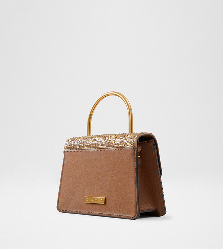 Buy Aldo Accessories Wojan Satchel Bag In Brown | 6thStreet Kuwait