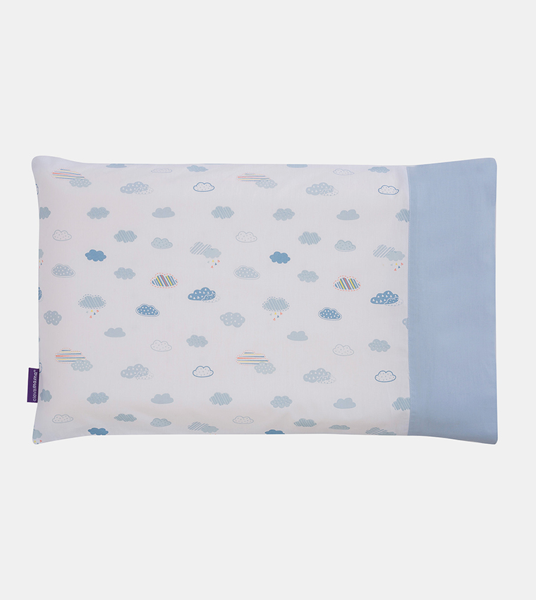 Buy Clevamama ClevaFoam Pram Pillow Case In Blue 6thStreet Bahrain