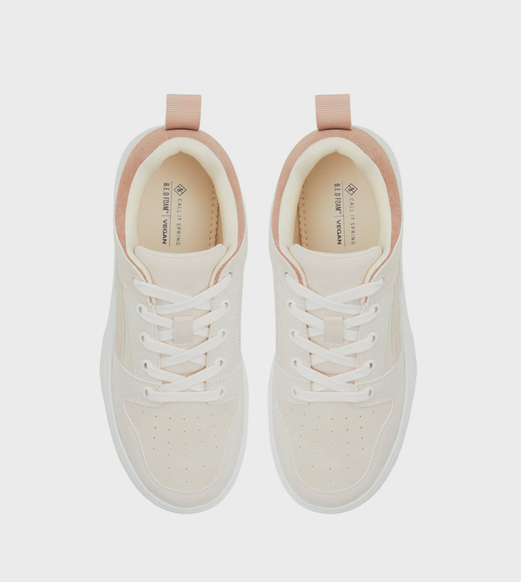 WRENN Platform Lace-Up Sneakers