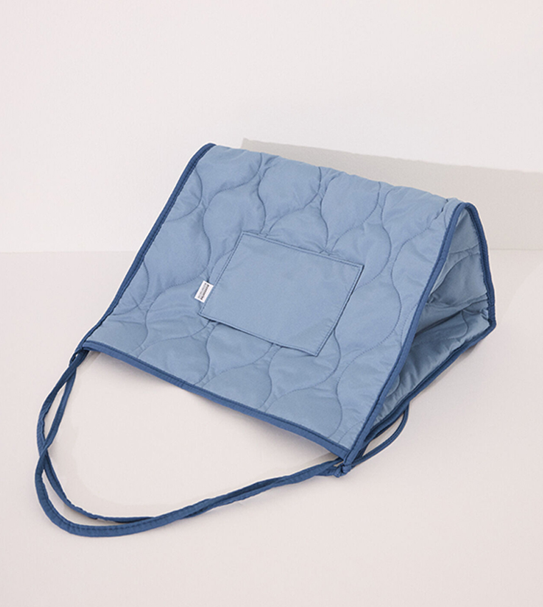Quilted Reversible Shoulder Bag