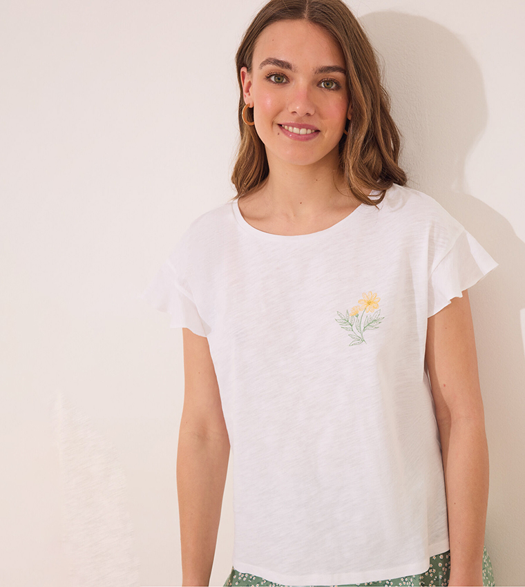 Printed Shorty Pyjama Set