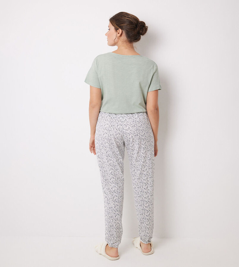 Floral Printed Pyjama Pants