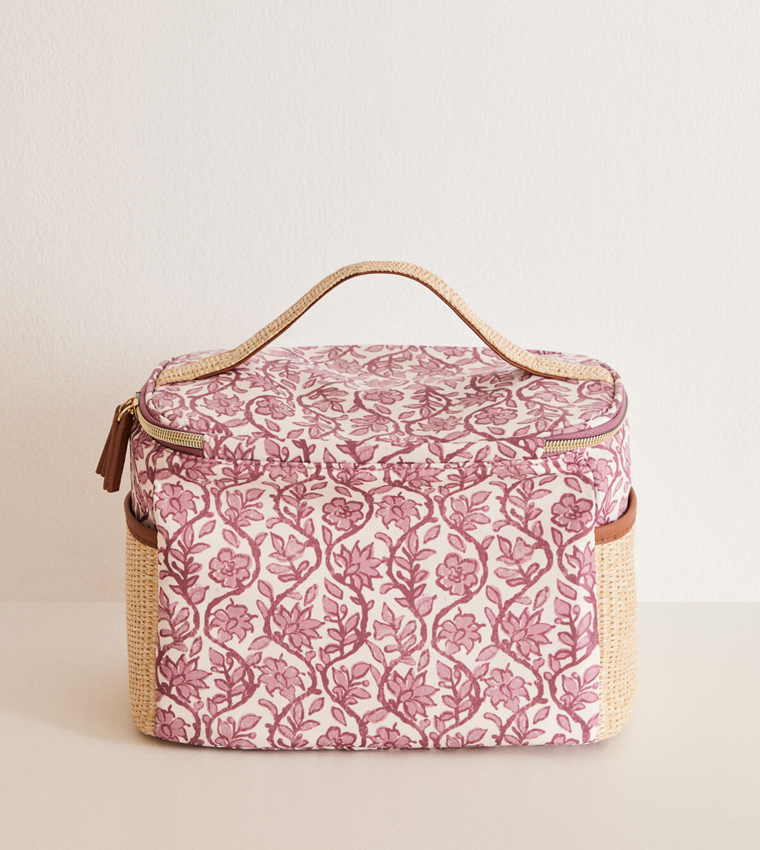Floral Print Lunch Bag