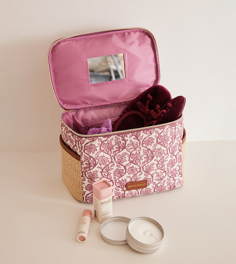 Floral Print Lunch Bag
