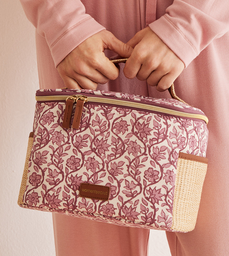 Floral Print Lunch Bag