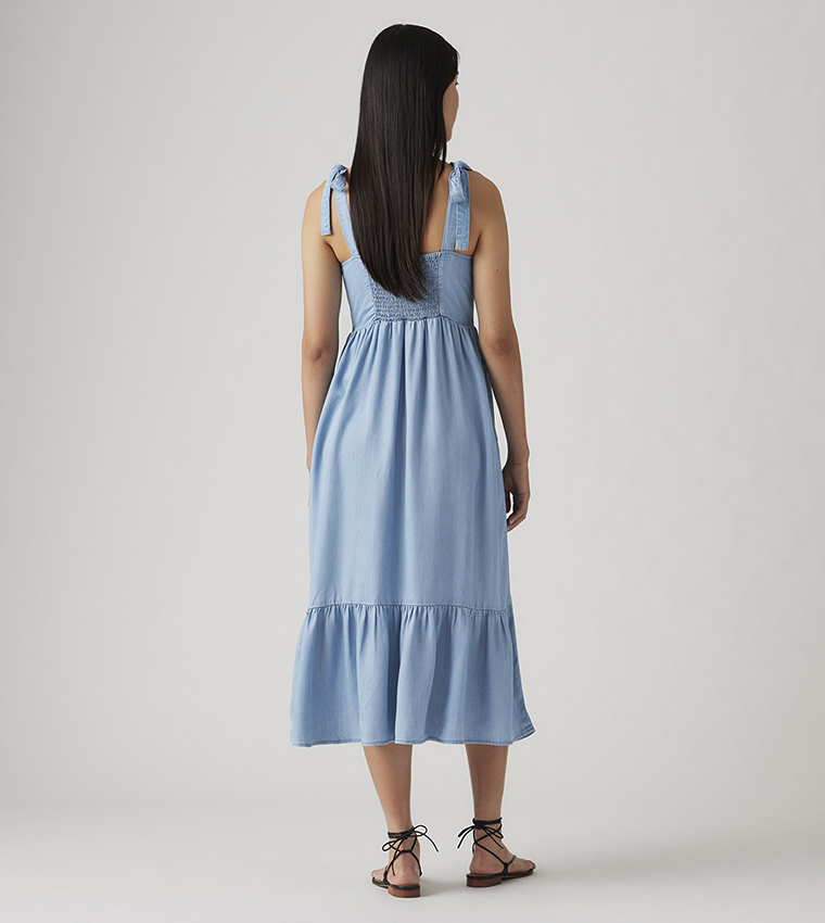 Katherine Denim Midi Dress