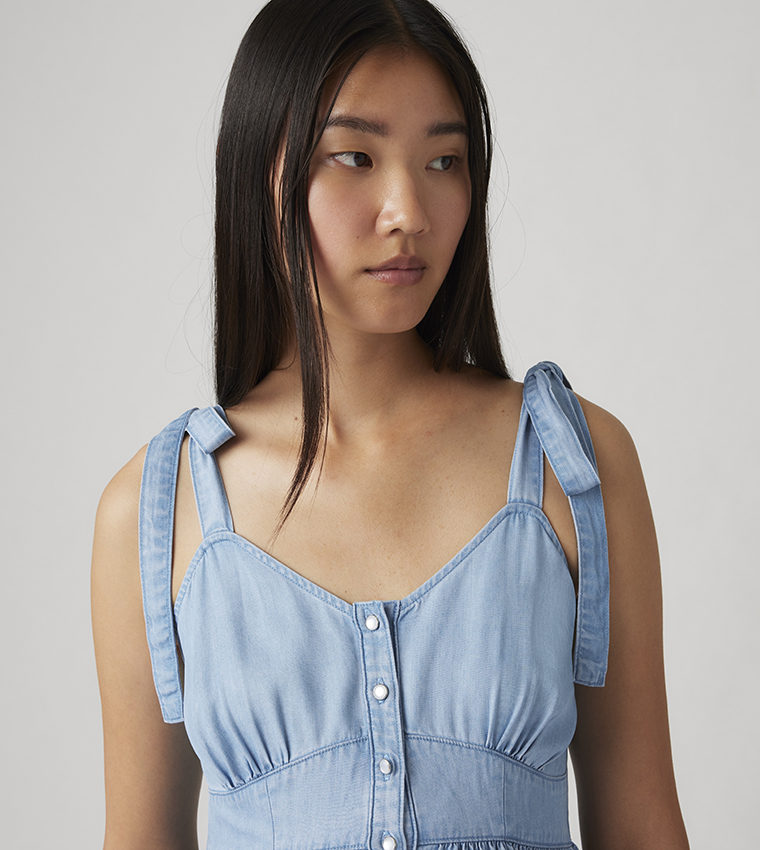 Katherine Denim Midi Dress