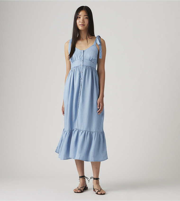 Katherine Denim Midi Dress