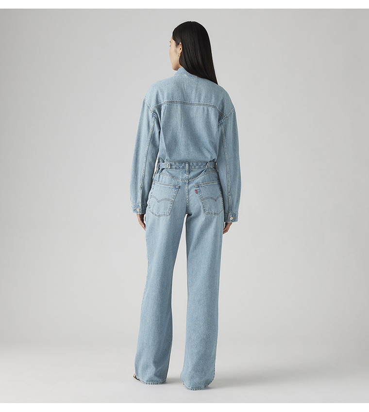 Baggy Fit Denim Jumpsuit