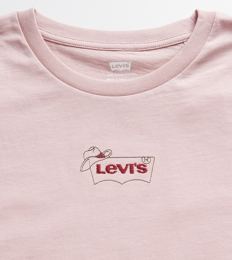 Logo Embroidered Short Sleeves T-Shirt