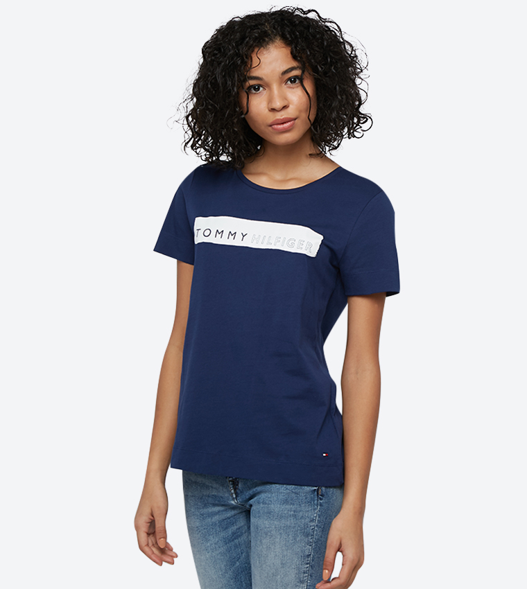 Tommy hilfiger allie crew neck tee hotsell