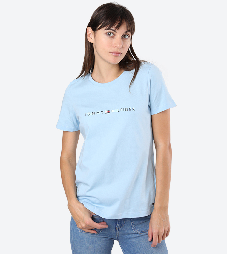 Tommy hilfiger allie shop crew neck tee