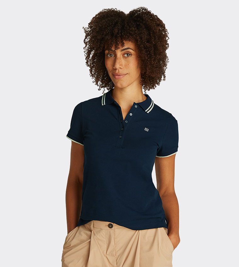 Feminine Sporty Polo T-Shirt