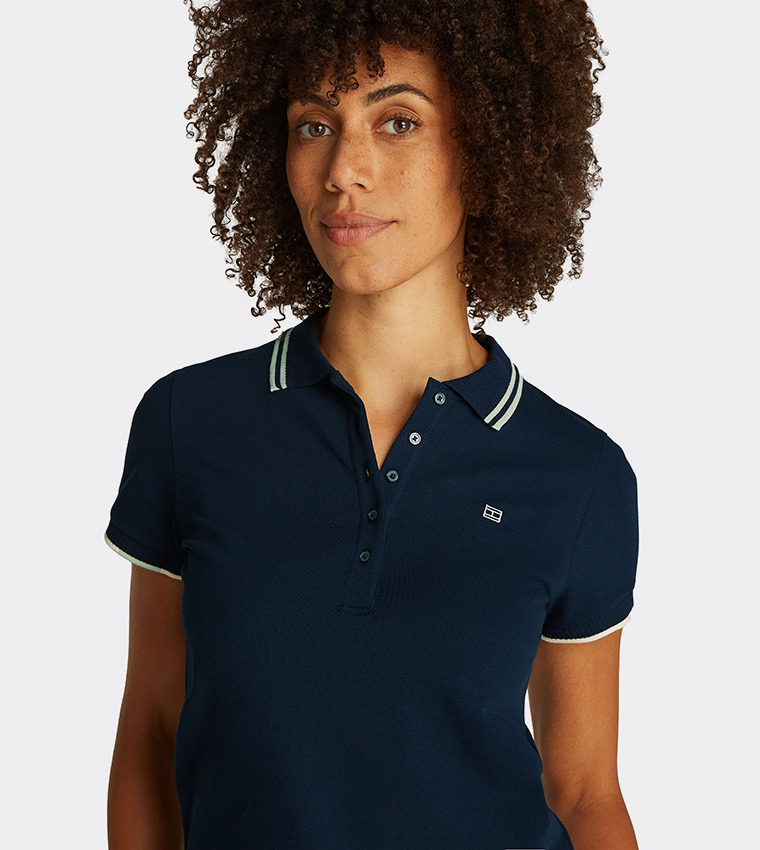 Feminine Sporty Polo T-Shirt